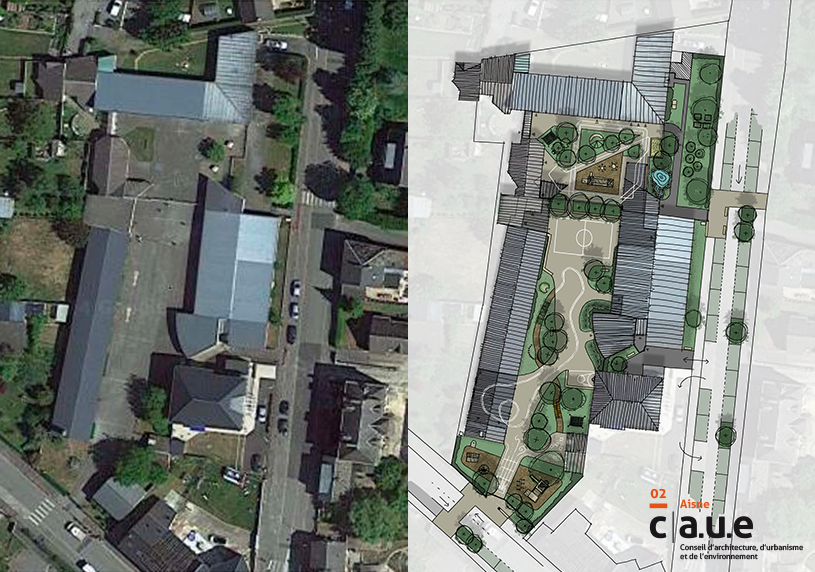 Vegetalisation de cours d'ecoles - Image 4